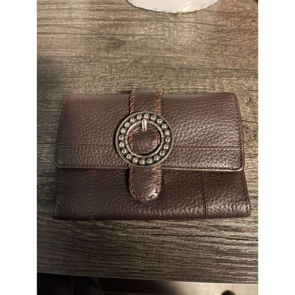 Brighton brown leather wallet - Picture 1 of 6
